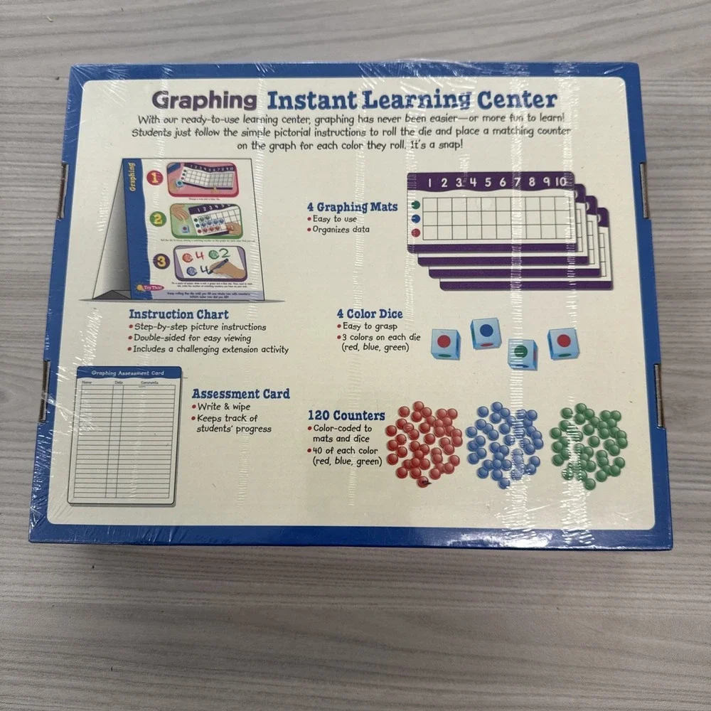 Lakeshore Instant Learning Center Graphing Age4+ Math School Homeschool Teacher